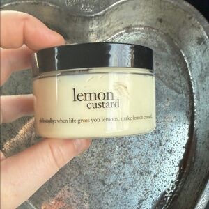 Philosophy Glazed Body Souffle Body Cream LEMON CUSTARD 4 Oz Sealed